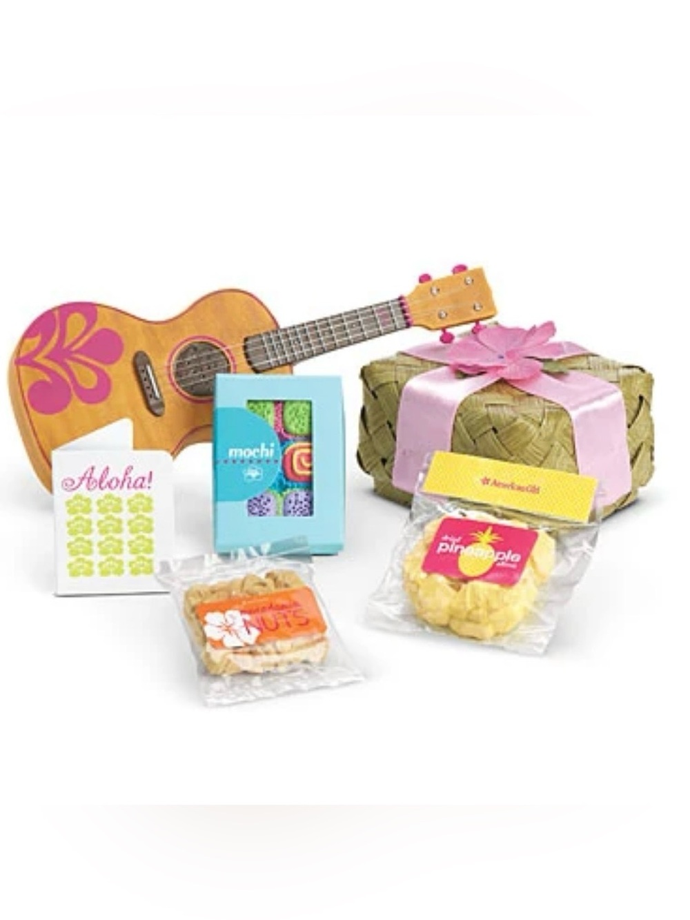 American Girl Woven Gift Box Only from Kanani’s Ukelele Set-Replacement Piece